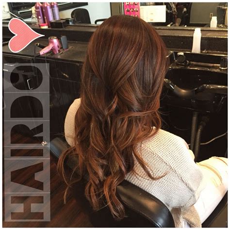 chestnut balayage